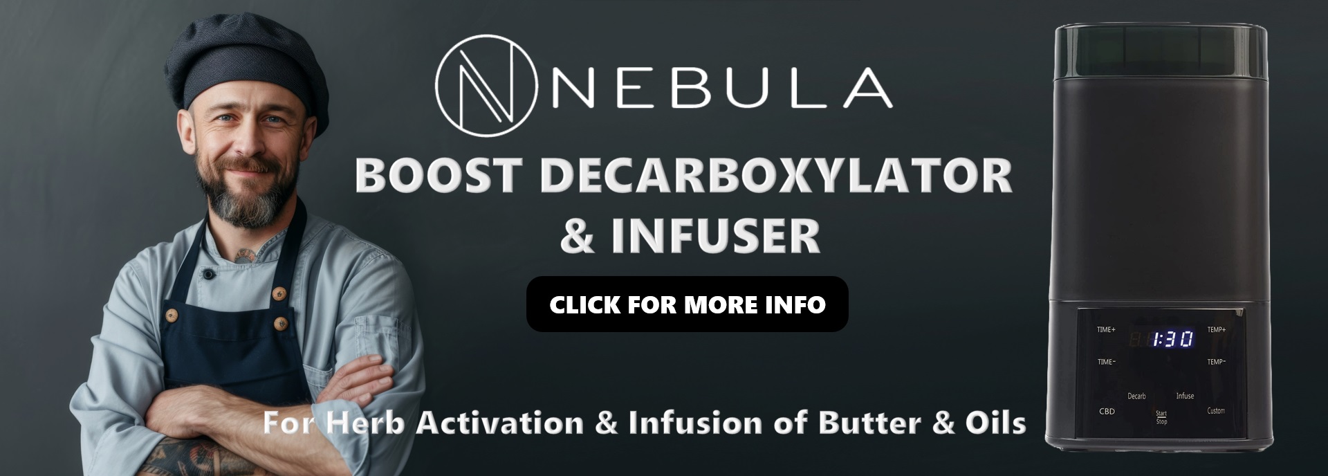 Nebula Boost decarboxylator