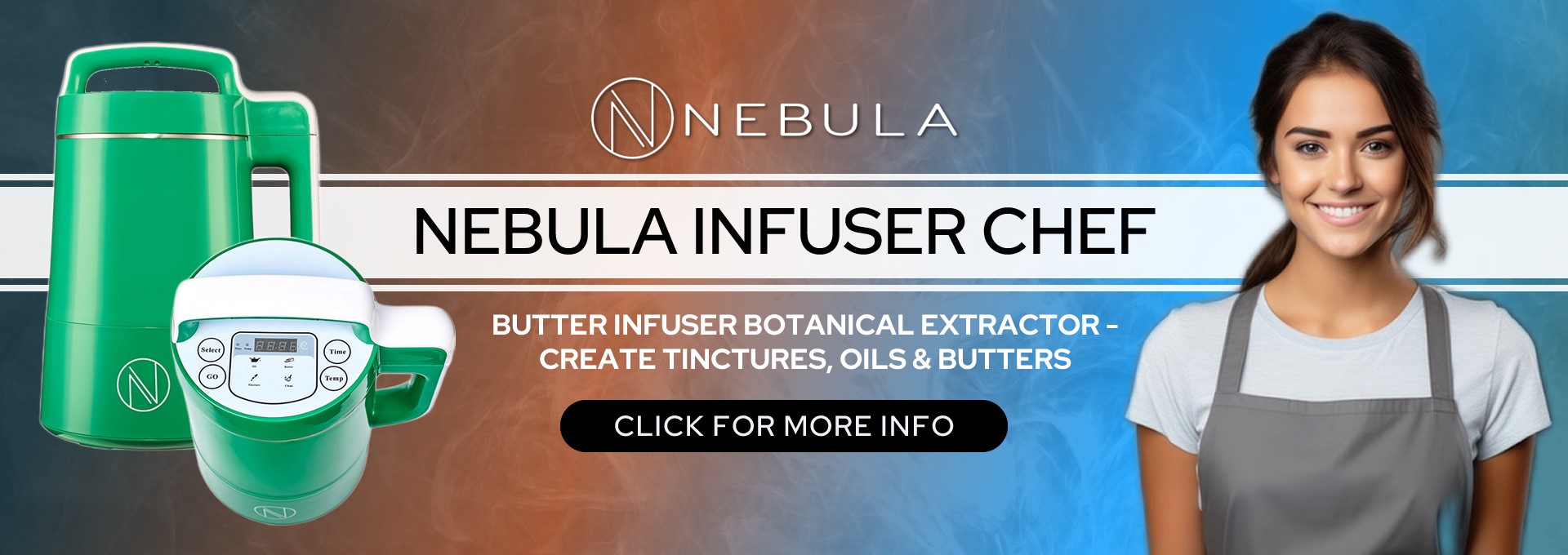 Nebula infuser chef herb